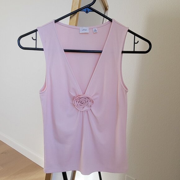 ARITZIA Wilfred GoodLux Bloom Top XS - Picture 1 of 8